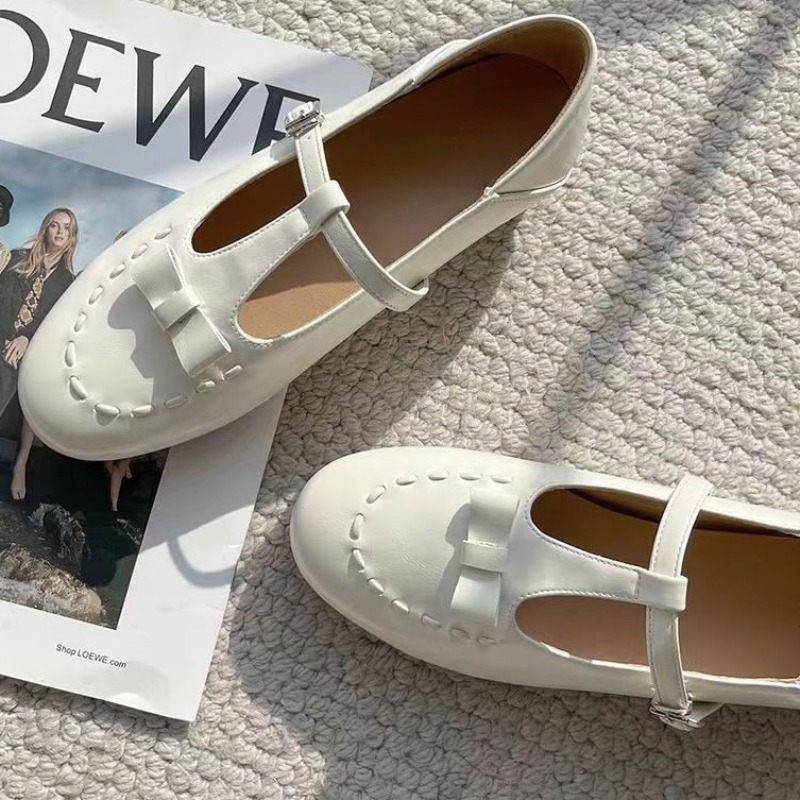 Shoes For Women Flats - Nieuwe Franse touwtjes Mary Jane schoenen