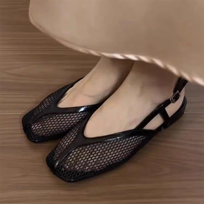 Women Shoes Size 7 - Wonen Mesh Sandalen Flats Schoenen Zomer