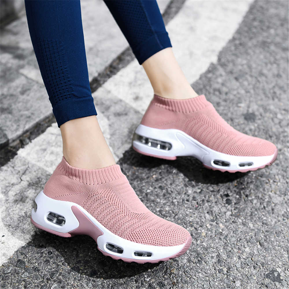 Women Shoes Running - Big Size Nummer 38 Dames Hak