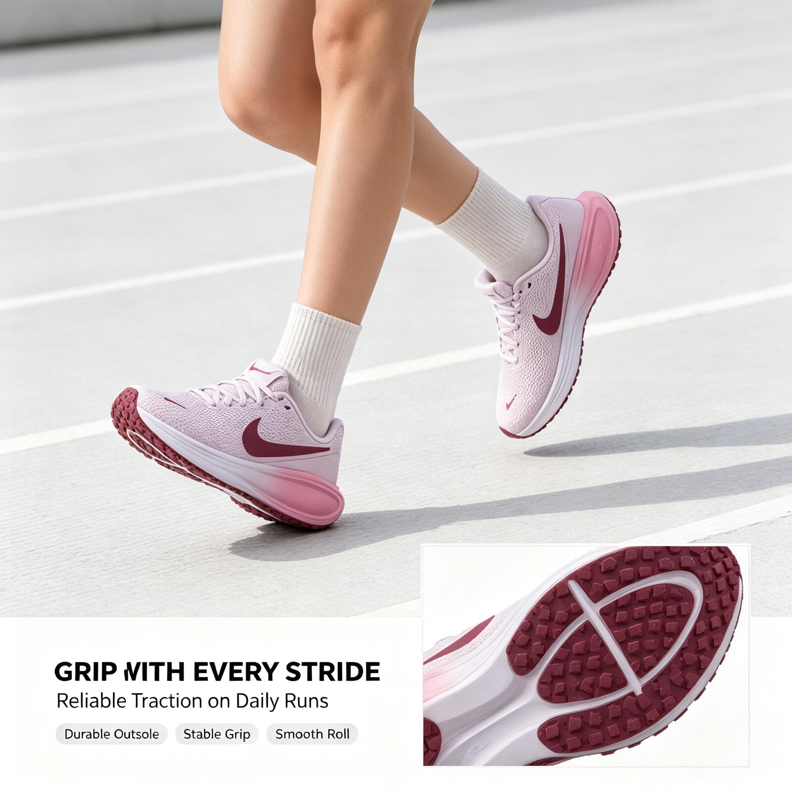 Women Shoes Hong Kong - Nike roze hardloopschoenen voor dames, lichtgewicht,