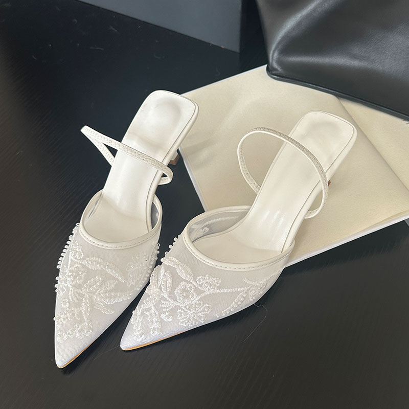 Women Shoes Branded - 2026 Elegante Slingback Sandalen Vrouwen Dunne