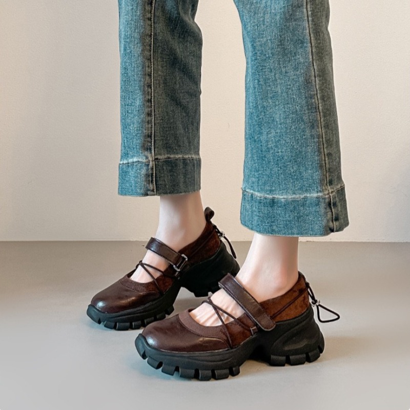 Women'S Shoes Large - Nieuwe Retro Ballet Mary Jane Schoenen