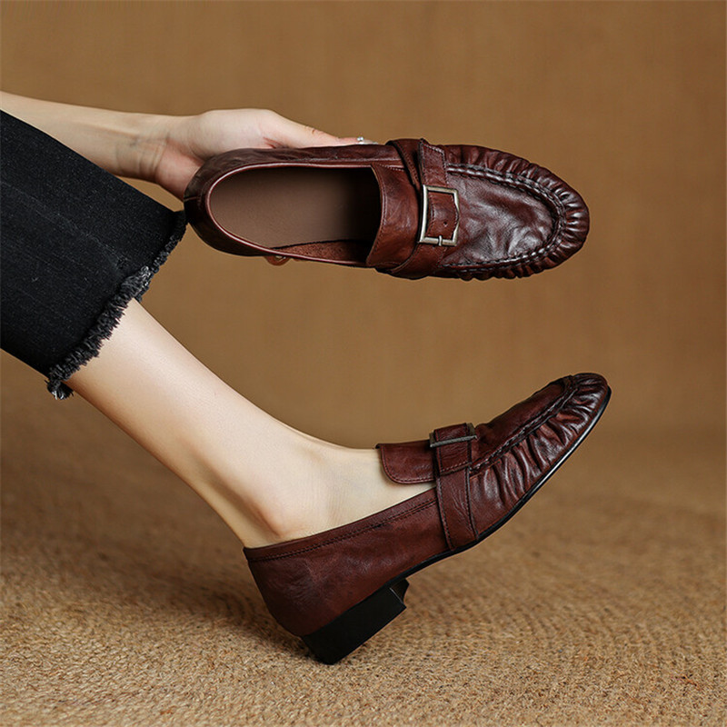 Women'S Shoes Large - Nieuwe Herfst Echt Leer Vrouwen Pumps