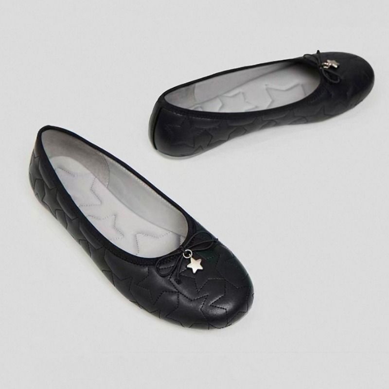 Women'S Shoes Large - Balletschoentjes met strikjes - Nieuwe stijl