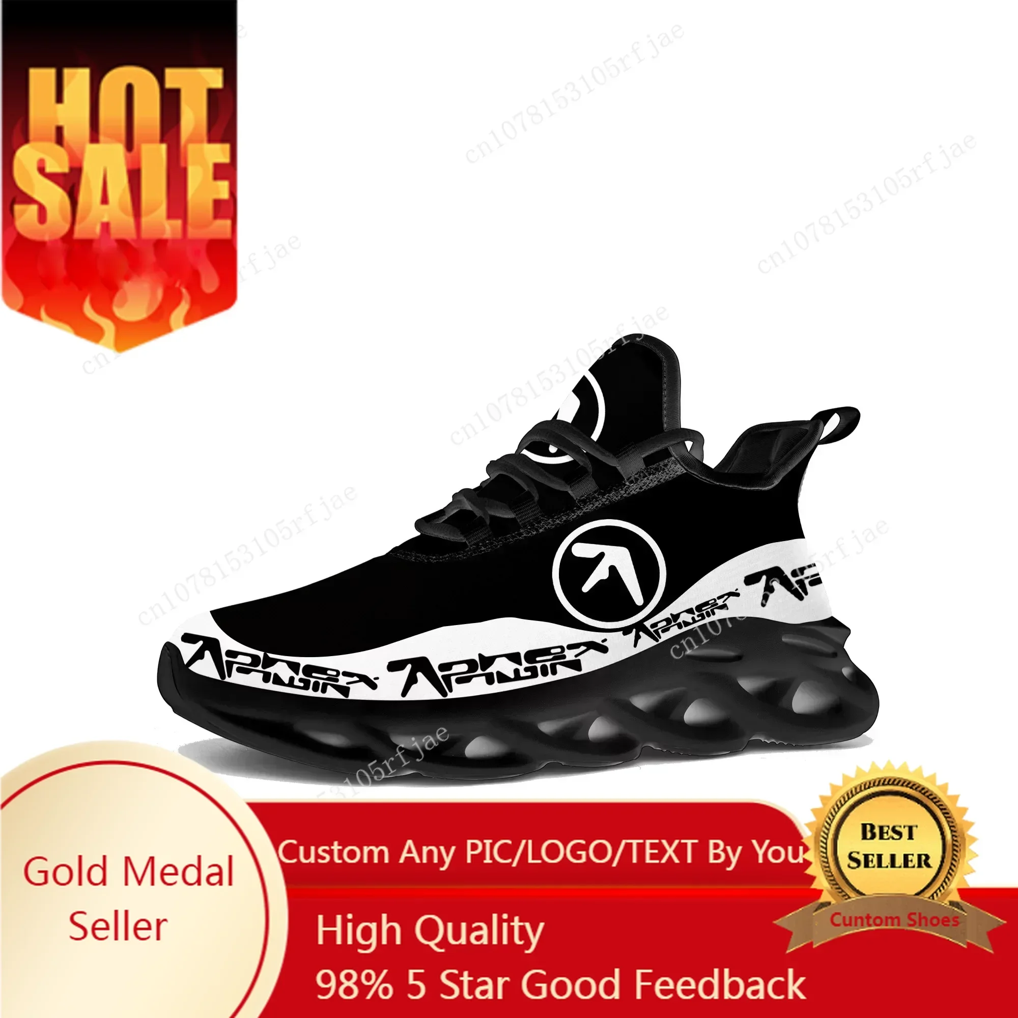 Women Shoes Running - Aphex Twin Flats Sneakers Heren Dames
