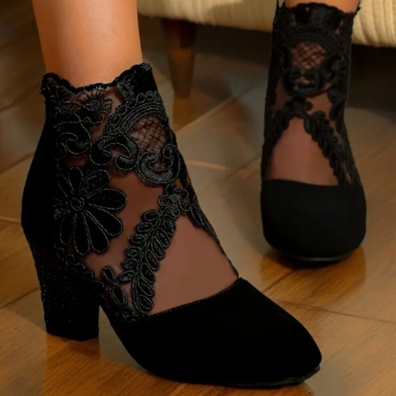 Women Shoes Zipper - 2023 Nieuwe damesschoenen Rits Mode Bloemdecoratie