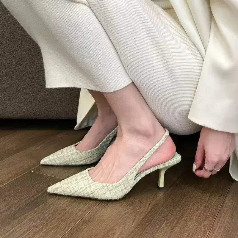 Women Shoes Branded - Pumps Schoenen Modemerk Ontworpen Gebreide 5cm