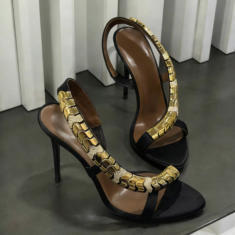 Luxe strass-pailletten satijne - Rhinestone Sandal Women recensie en prijs