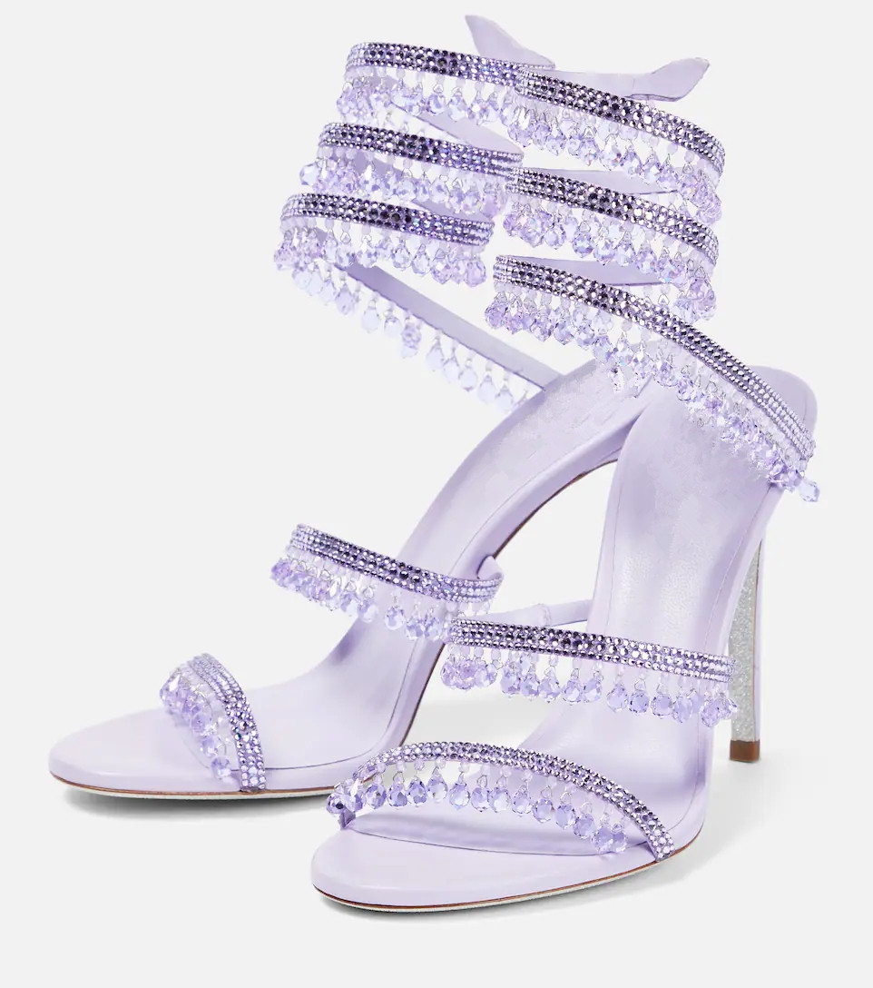 Sexy groene kristallen stilett - Rhinestone Sandal Women recensie en prijs