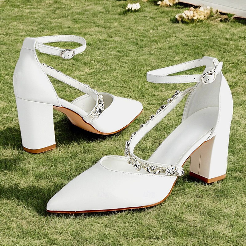 Europese en Amerikaanse puntig - Rhinestone Sandal Women recensie en prijs