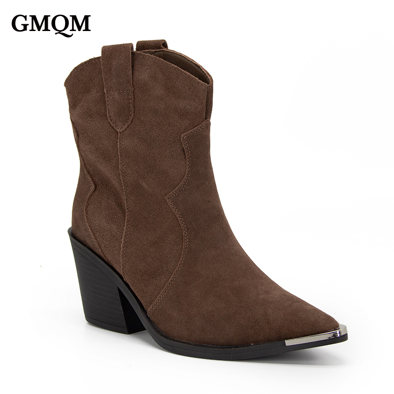 GMQM 2025 Comfort enkellaarsje - Western Cowgirl Boot recensie en prijs