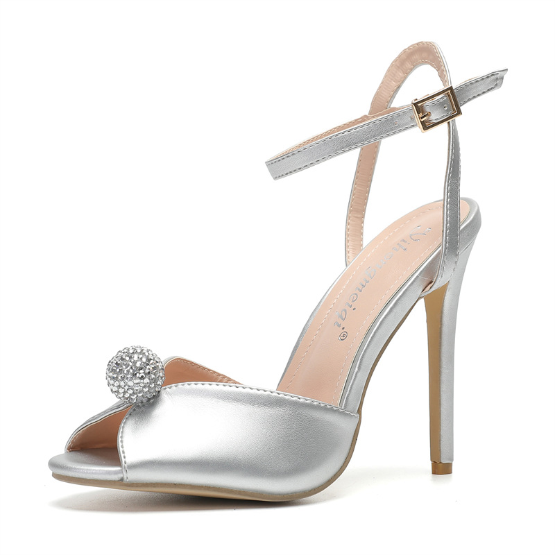 Nieuwe Luxe Parel Strass Peept - Rhinestone Sandal Women recensie en prijs