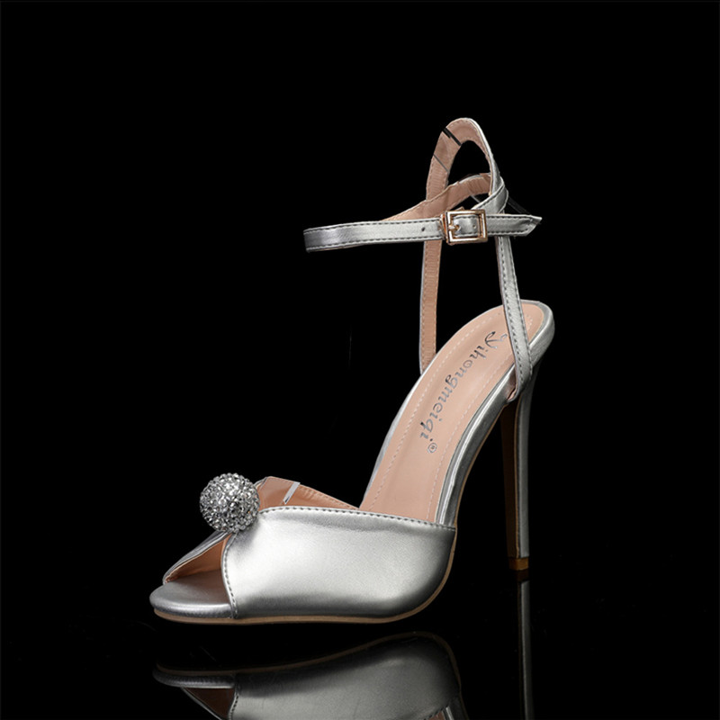 Nieuwe Luxe Parel Strass Peept - Rhinestone Sandal Women recensie en prijs