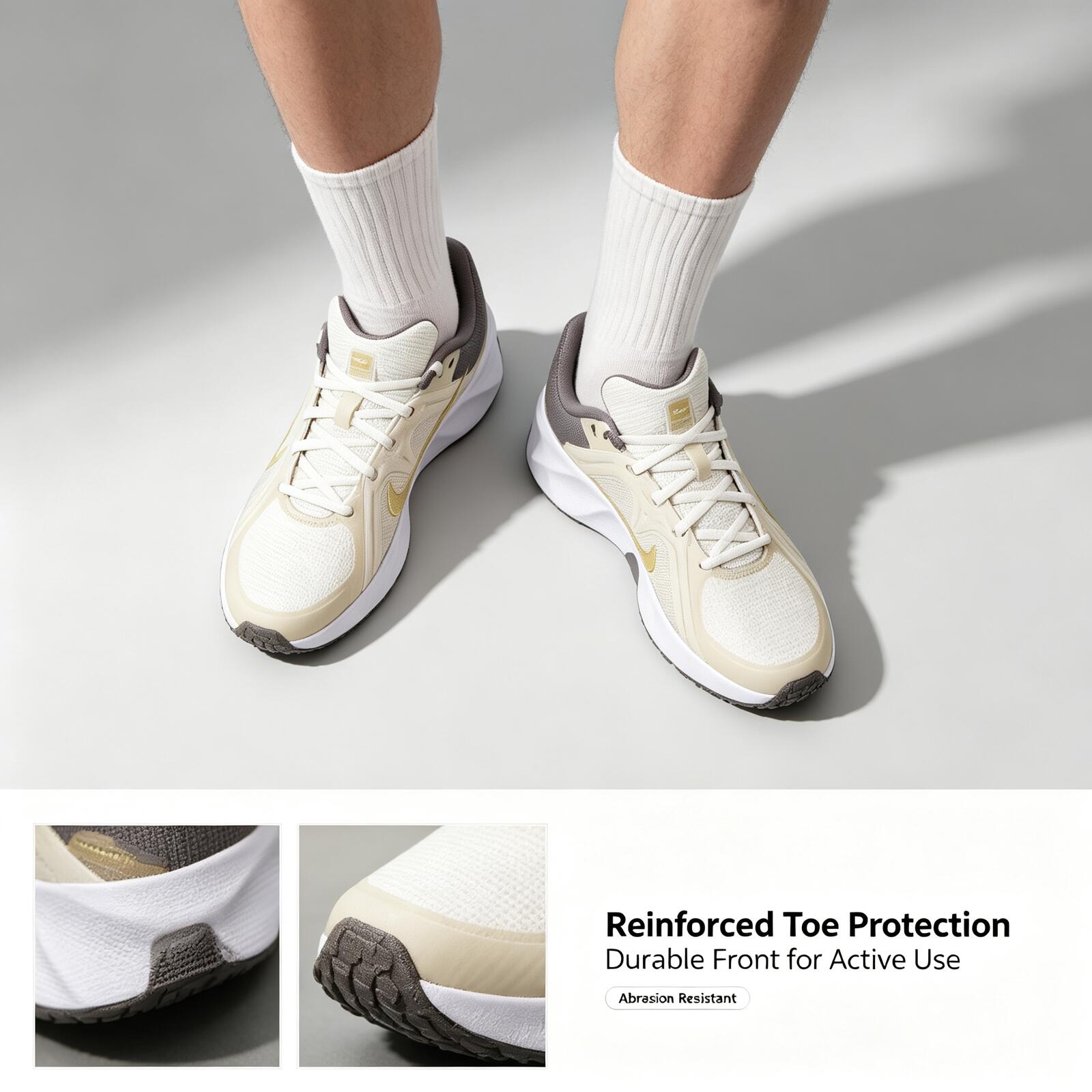 Nike Witgrijs gouden trainings - Women Shoes Hong Kong recensie en prijs