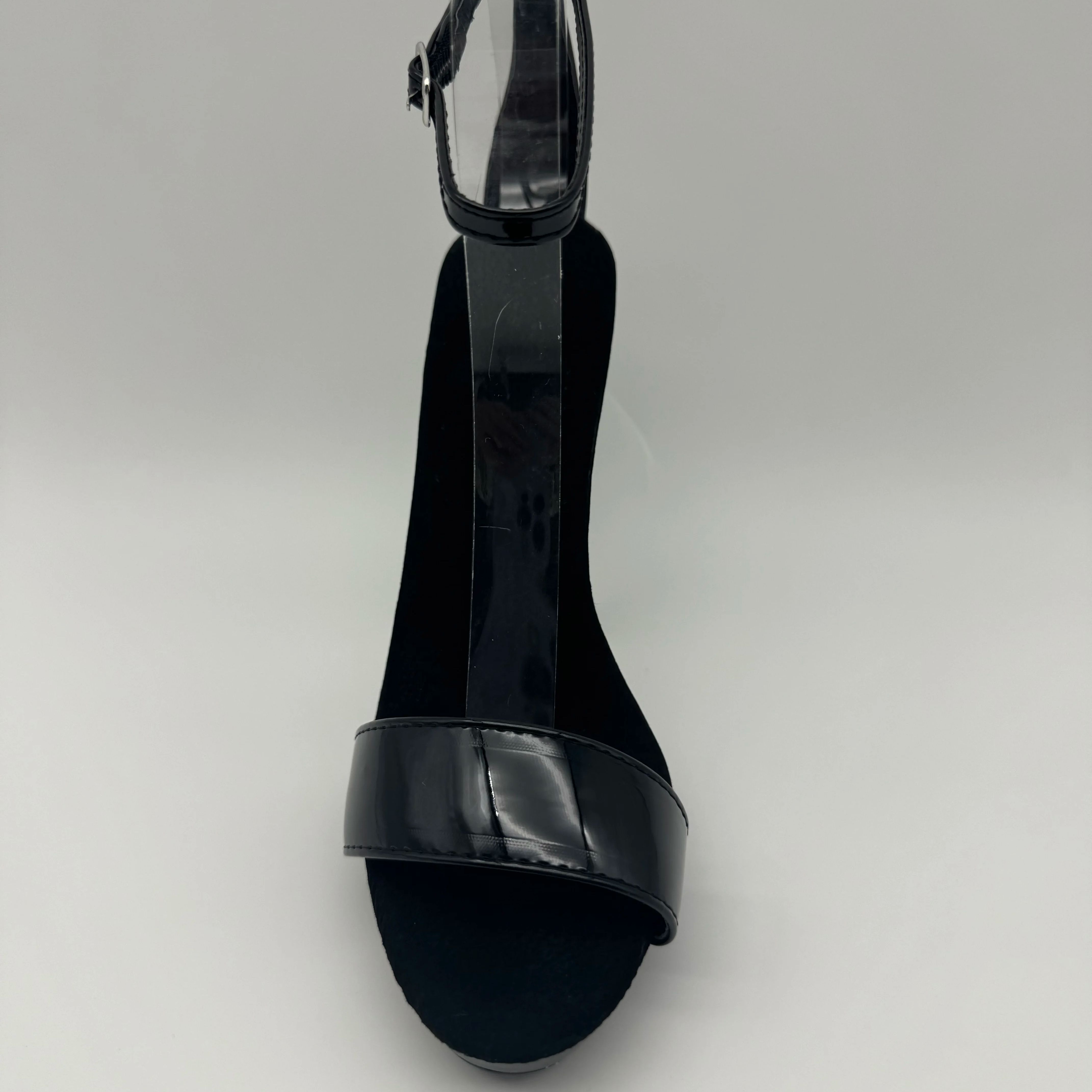 Zwarte lakstiletto's 13 cm - P - Wide Fit Heels recensie en prijs