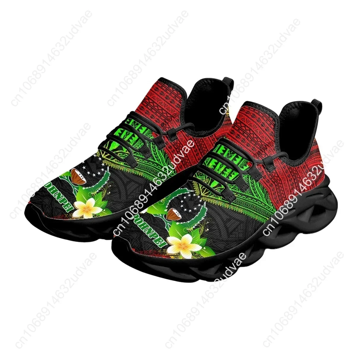 Polynesische Pohnpei Plumeria  - Women Shoes Running recensie en prijs
