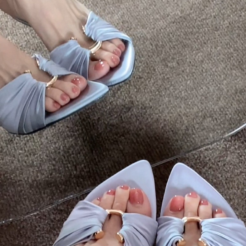 Zomerse nieuwe mode open teen  - Wide Fit Heels recensie en prijs