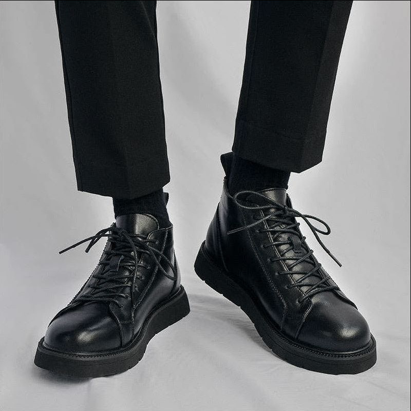 Herfst koeienhuid zwarte hoge  - Women Shoes Hong Kong recensie en prijs