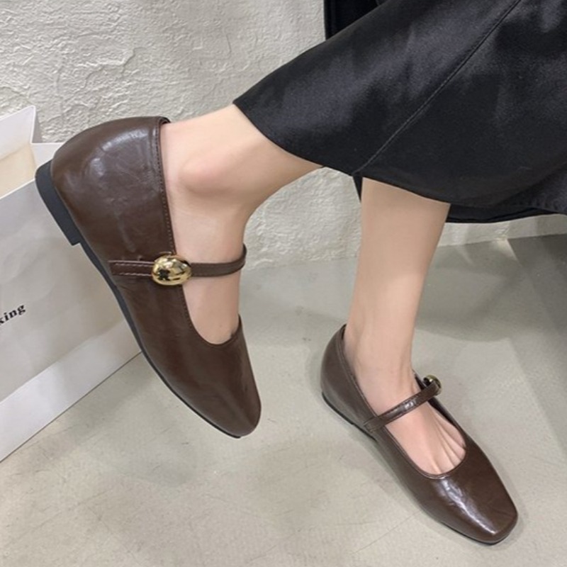 Ultrazachte leren zwarte insta - Shoes For Women Flats recensie en prijs