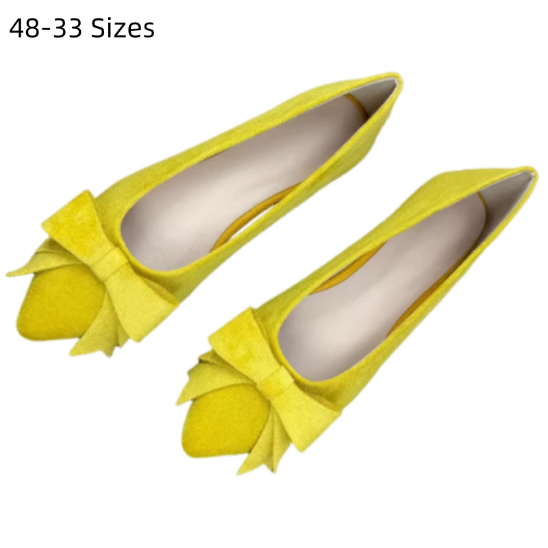 Lady Flock Butterfly Lemon Yel - Women Shoes For Big Feet recensie en prijs