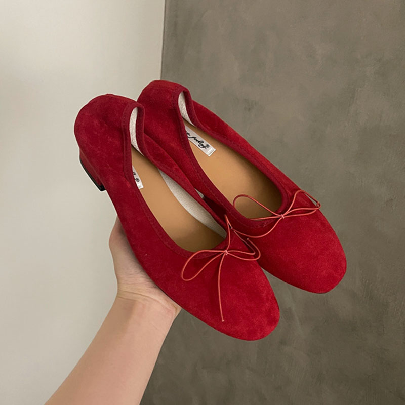 Mode Vlinder-Knoop Dames Slip  - Shoes For Women Flats recensie en prijs