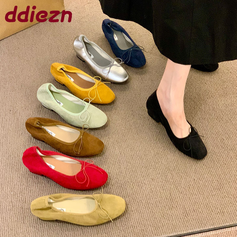 Mode Vlinder-Knoop Dames Slip  - Shoes For Women Flats recensie en prijs