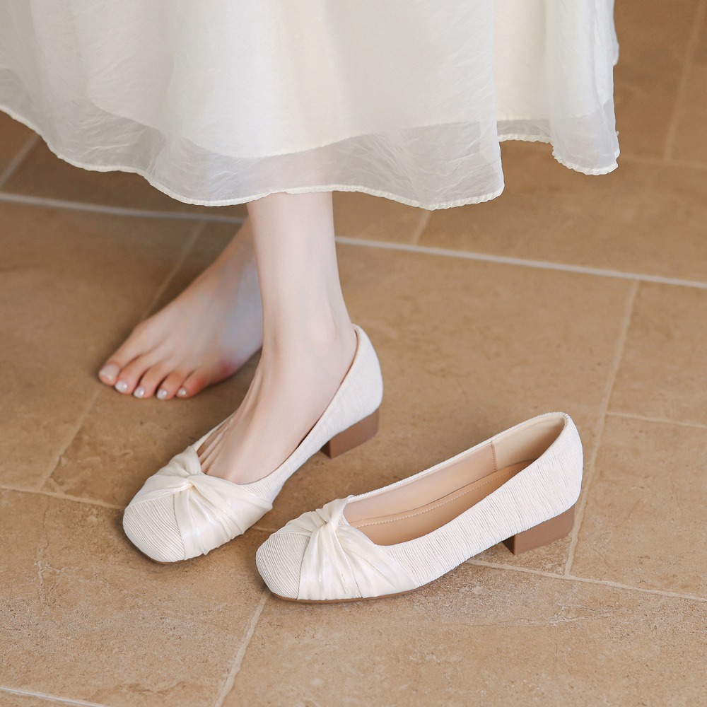 Elegante damesflats van satijn - Shoes For Women Flats recensie en prijs