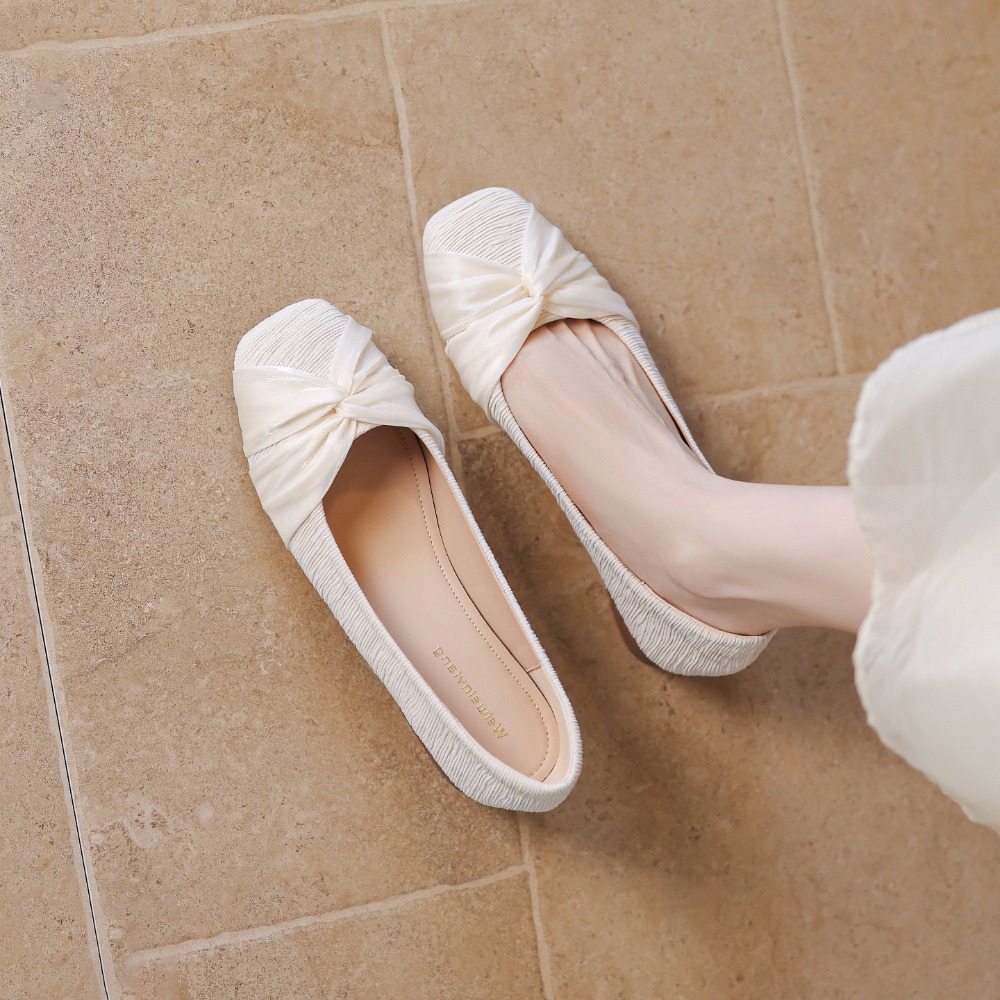 Elegante damesflats van satijn - Shoes For Women Flats recensie en prijs