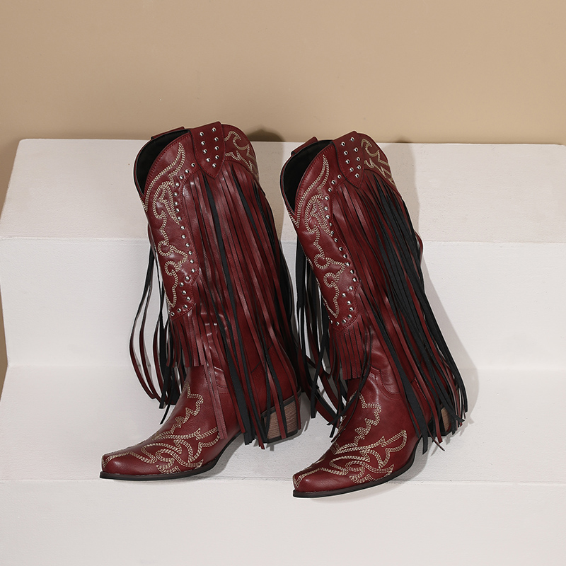 Western Cowboy Mid-Calf Laarze - Western Cowgirl Boot recensie en prijs