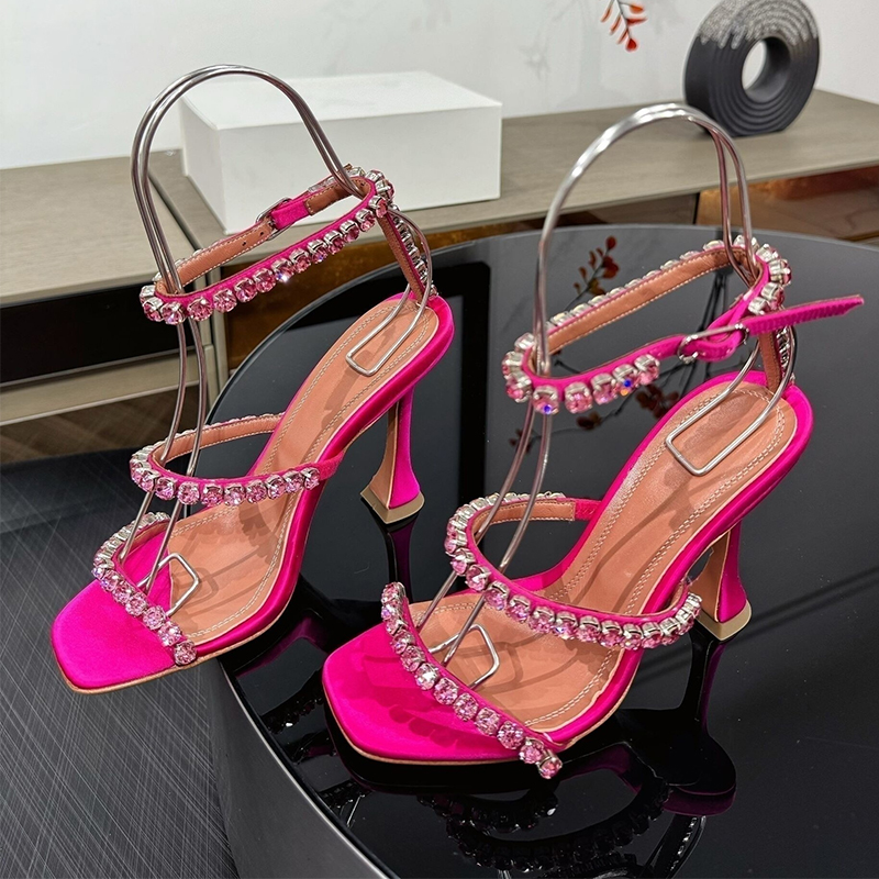 Runway Cup Hoge Hakken Zijde S - Rhinestone Sandal Women recensie en prijs
