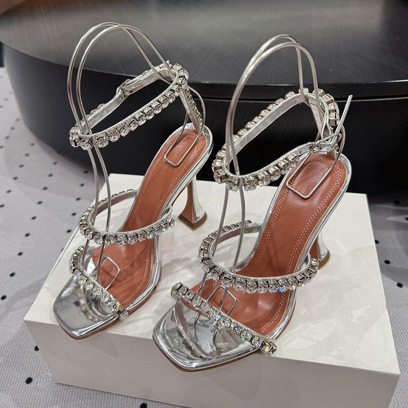 Runway Cup Hoge Hakken Zijde S - Rhinestone Sandal Women recensie en prijs