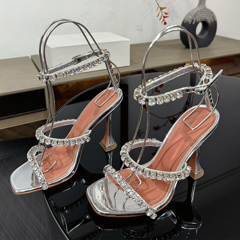 Runway Cup Hoge Hakken Zijde S - Rhinestone Sandal Women recensie en prijs