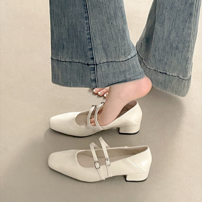 Vierkante neus lage hak dames  - Women'S Shoes Large recensie en prijs